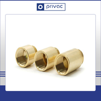 Raccord de raccordement fileté en laiton de qualité supérieure, fabrication OEM, pour connexion de pipeline, provenant d'un exportateur indien