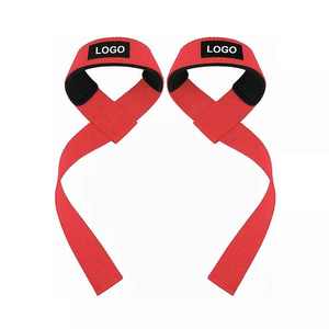 Nouveauté Personnalisable Vente en gros Gym Training Wrist Straps Unisex Haltérophilie Rembourré Figure Lifting Strap - Product Image 4