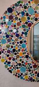 <b>Mosaic</b> <b>mirror</b>. special design <b>mirror</b>.round <b>mirror</b> - Product Image 3