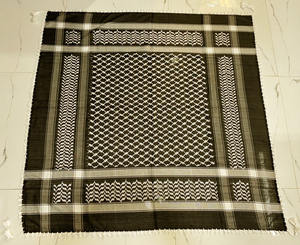 Bufanda de poliéster cuadrada árabe Keffiyeh para todas las estaciones, para hombre y mujer, para musulmanes, 2025 - Product Image 2