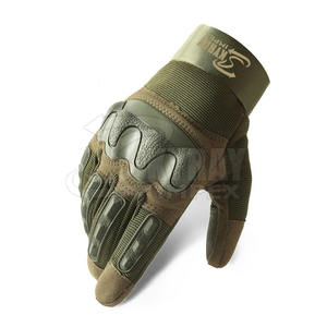 ถุงมือยุทธวิธีหนัง 2024 สีที่กําหนดเองและโลโก้ถุงมือยุทธวิธีหนังขายส่ง - Product Image 3