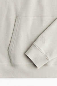 Sudadera con Capucha de Invierno para Hombre, Talla Grande, con Logotipo Personalizado, 100% Algodón, Forro Polar, Color Gris - Product Image 5