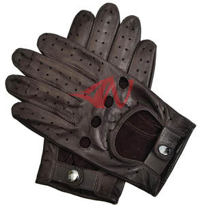 Gants de conduite en cuir confortables très demandés, conçus pour des heures de conduite sans effort - Product Image 3