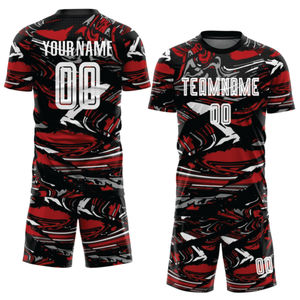 Sublimation Print Soccer Kits Sublimation Jacket Soccer Kit Custom Your Own Design Soccer Football Kits Jersey Uniforms - Product Image 1