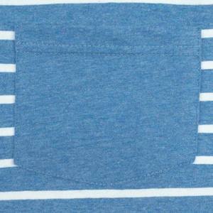 Nuevo estilo de moda, diseño a rayas, ropa para hombre, camisetas para hombre, ropa de calle de verano de manga corta, camisetas de algodón 100% con cuello redondo para hombre - Product Image 3