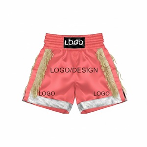 Shorts de boxe Muay Thai de haute qualité, coutures durables, shorts Muay Thai sublimés, coupe confortable, fabricant OEM. - Product Image 3