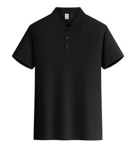Camiseta Polo de Algodón Puro con Logotipo Personalizado Bordado, Ropa de Trabajo, Camiseta de Manga Corta Blanca, Transpirable, Moda de Verano - Product Image 2