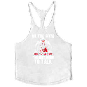 Camisetas sin mangas atléticas de algodón 100% personalizadas para hombres Entrenamientos de gimnasio de secado rápido transpirables con estilo deportivo para culturismo muscular - Product Image 4