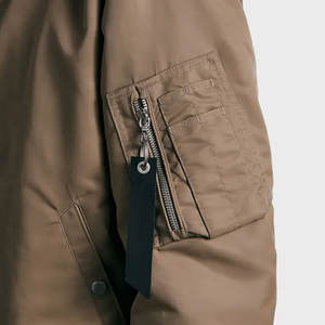 Chaqueta de bombardero de calidad superior para hombre, el mejor material hecho, chaqueta de invierno de bombardero para hombre de nuevo diseño - Product Image 5