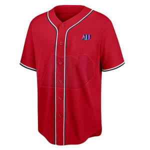 Uniforme de baseball de qualité supérieure, tissu respirant 100% polyester, coupe personnalisée, léger, personnalisation complète - Product Image 3