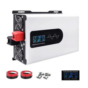 Convertisseur d'énergie DC-AC à onde sinusoïdale pure HOULI 12V-72V vers 110V-220V 3-10KW pour usage domestique et automobile 50/60Hz 90% d'efficacité - Product Image 1