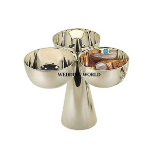 Bol à chocolat en acier inoxydable poli miroir, écologique, de forme ronde, élégant et luxueux, vaisselle multifonctionnelle, bol à bonbons - Product Image 3