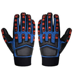 Gants de travail pour hommes de couleur personnalisée, gants de mécanicien personnalisés, à vendre - Product Image 5