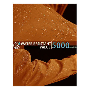 Chaqueta softshell con capucha ecológica impermeable con soporte frontal revestido para hombre ajuste cómodo última llegada para invierno al aire libre OEM - Product Image 3