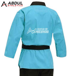 Combinaison d'arts martiaux pour hommes, uniforme d'entraînement durable avec veste et pantalon pour la pratique quotidienne et les activités de remise en forme - Product Image 6