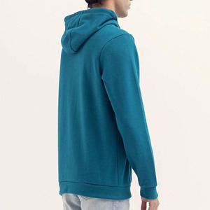 Sudadera con Capucha de Felpa 100% Algodón para Hombre, Sudadera Gruesa con Capucha y Corte Holgado, Diseño Liso - Product Image 3