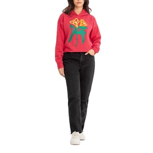 Sudaderas con capucha de nuevo estilo para mujer, tallas grandes, sudaderas con capucha para mujer con logo personalizado, sudaderas con capucha 100% algodón para mujer - Product Image 2