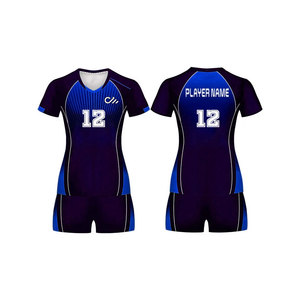 Tenue de volley-ball personnalisée pour hommes et femmes, costume de sport, possibilité de personnalisation par sublimation, respirant - Product Image 5
