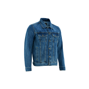 Veste en jean pour homme, design personnalisé, coupe-vent, tendance, prix de gros, fabrication directe, personnalisable - Product Image 5