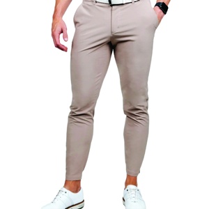 Venta al por mayor pantalones con 5 bolsillos personalizados coloridos pantalones de golf para hombres - Product Image 1