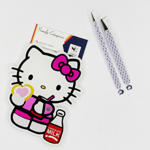 กล่องใส่ขนตาปลอมอะคริลิคสำหรับต่อขนตาเฮลโลโก้คิตตี้ - Product Image 4