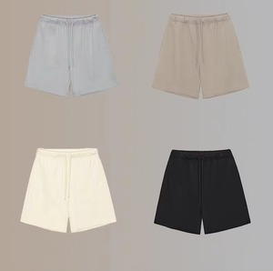 ชุดเซ็ตเสื้อฮู้ดและกางเกงขาสั้นสำหรับผู้ชายฤดูหนาว ขายส่ง รับทำโลโก้ ผ้าฝ้าย 100% ชุดวอร์ม ชุดออกกำลังกาย - Product Image 6