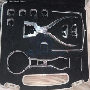 Kit de Pinzas para Dique de Goma, Instrumentos Dentales de Acero Inoxidable, Fuente de Alimentación Manual de amrid surgical - Product Image 2