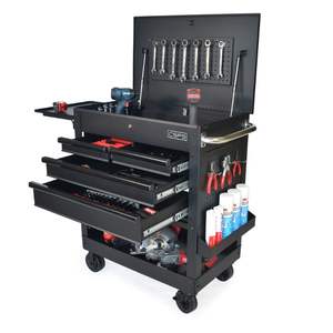 Armoire à outils personnalisable en polyester de 84cm avec norme ISO pour garages fabriqués par OEM Ista Vietnam pour transporter des protecteurs - Product Image 6