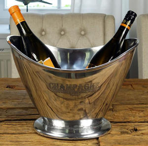 Stainless Steel Ice <b>Bucket</b> Tub for Home Hotels & Restaurants Metal Aluminium <b>Champagne</b> Ice <b>Bucket</b> Tub for Sale Best Seller - Product Image 2