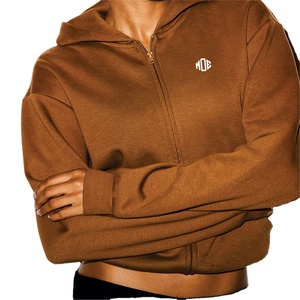 Sudadera con Capucha Extra Grande, Estilo Casual Urbano, 70% Algodón, 30% Poliéster, Felpa Suave, Logotipo Personalizado, Acabado Limpio, para Mujer - Product Image 4