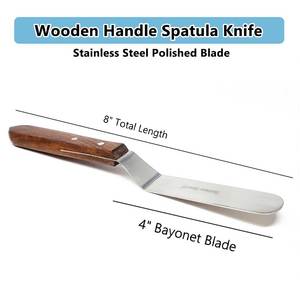 2 Pcs Stainless Steel Surgical Palette Knife Scraper <b>Spatula</b> <b>Set</b> for Veterinary Use 3 & 4 Inch Professional Surgical Instruments - Product Image 5