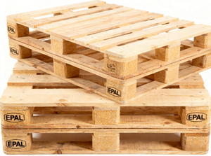 Palete de Madeira Sólida de Pinheiro Euro <span class=keywords><strong>Pallet</strong></span> Padrão 1200x1200 Dupla Face 48x40 para Uso Industrial - Product Image 2