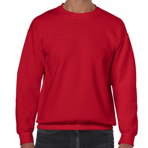 2024 hommes conception personnalisée mode sweat 100% coton séchage rapide col rond plaine polaire hiver imprimer solide motif OEM en gros - Product Image 1