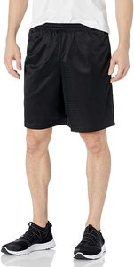 กางเกงขาสั้นตาข่ายสำหรับวิ่งบาสเก็ตบอลระบายอากาศน้ำหนักเบามีเชือกผูกโลโก้ตามสั่ง - Product Image 5