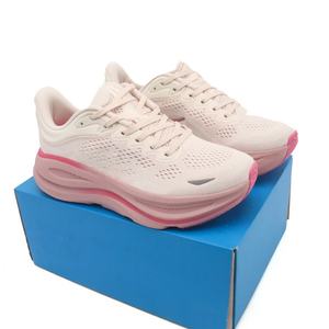 รองเท้าวิ่งผ้าถักระบายอากาศได้ดี พร้อมพื้นรองรับน้ำหนักนุ่มสบายและพื้นรองเท้าทนทาน รองเท้ากีฬาสำหรับผู้ชาย รองเท้าวิ่งระยะไกล - Product Image 1