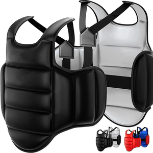 Body Karate Chest <b>Vest</b> For Kicking MMA Boxing Martial Arts Equipment WTF Armor Training Uniform For Taekwondo Target - Product Image 2
