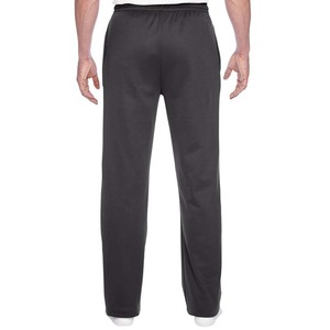 Pantalon de survêtement unisexe décontracté doublé de polaire lourde coupe ample - Product Image 3