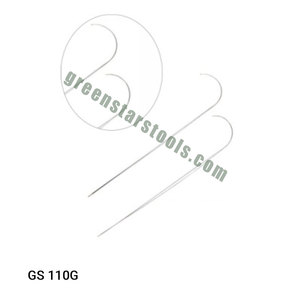 Big Eye Curved <b>Needle</b> (2 <b>Needles</b> in 1 Card) GS 110G for Jewelry Tools-Jewellery Tools - Product Image 1