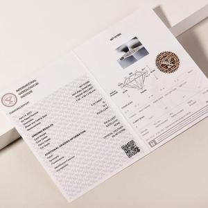 F Color VVS2 Clarity 1.57CT Lab Grown Forme Ovale Diamant HPHT-CVD Certifié Bijoux Personnalisés pour Femmes - Product Image 2