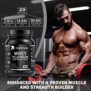 Supplément d'isolat de protéine de lactosérum pur 90% Poudre à absorption rapide faible en gras pour la récupération musculaire Croissance musculaire maigre pour les femmes enceintes - Product Image 5