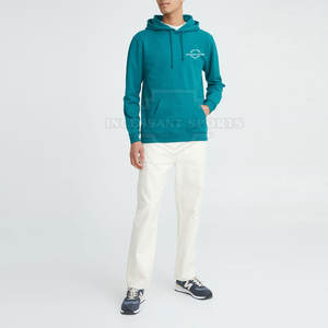 เสื้อมีฮู้ดแบบสวมหัวสำหรับผู้ชาย,สไตล์สตรีทไซส์ใหญ่พิเศษแบบเรียบๆใส่ในฤดูหนาวสไตล์ใหม่ - Product Image 3