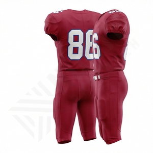 Paquete de Uniforme de Equipo Personalizado, Clásico, Transpirable, de Malla Sublimada, para Hombre y Mujer, Ropa de Entrenamiento de Fútbol Americano, Tallas Grandes - Product Image 2