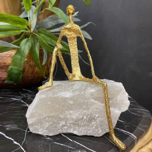 Sculpture décorative d'intérieur en fil métallique rond en acier inoxydable, prix d'usine, finition brillante, pour décoration de bureau - Product Image 5