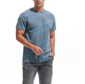 T-shirts personnalisés en gros pour hommes, 100 % coton, coupe ajustée, manches courtes, séchage rapide, avec impression de logo, haute qualité, grandes tailles 2025 - Product Image 4