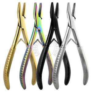 Outils de pose d'extensions capillaires de haute qualité : Pince à sertir robuste avec mécanisme d'ouverture facile et lisse, prise ferme pour l'installation de micro-anneaux - Product Image 2