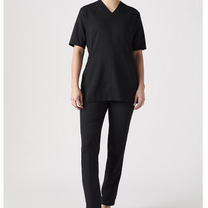 Tenues de travail personnalisables de haute qualité pour hommes, pour hôpital, salon de manucure, spa, uniformes en tissu tricoté, service OEM - Product Image 3