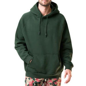 Sudaderas Personalizadas para Hombre, 100% Algodón, Estilo Holgado con Hombros Caídos, Ropa Urbana Hip Hop, Sudadera con Capucha para Hombre - Product Image 1