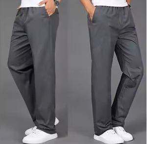 Pantalones Cargo de poliéster de alta calidad para hombre, estilo informal, tela duradera, múltiples bolsillos, rectos de color medio para uso diario - Product Image 6
