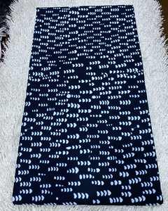 Tela de encaje de gasa suiza de dos colores de Kenia con bordado de trabajo suizo algodón africano para acolchar bolsos para manualidades de costura confección - Product Image 6