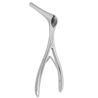 Spéculum nasal ORL médical KILLIAN 75X7 MM 3 numéros de qualité chirurgicale en acier inoxydable Spéculum de septum Manuel Source d'alimentation aseptique